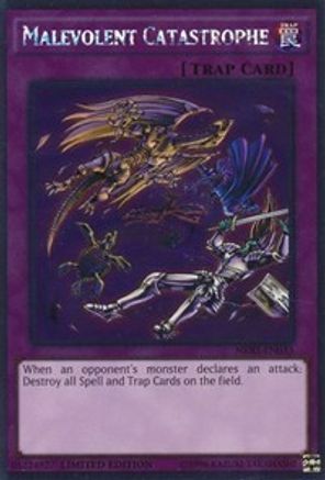 Malevolent Catastrophe (Platinum Rare) (NKRT-EN033) - Noble Knights of the Round Table Box Set Limited