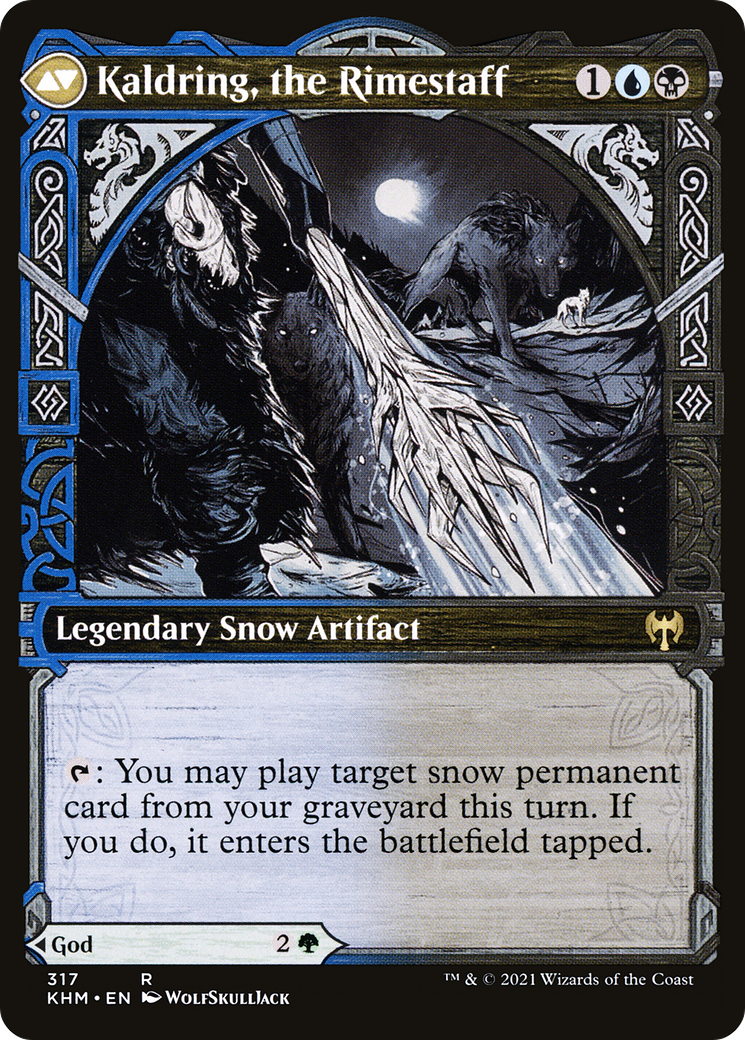 Jorn, God of Winter (Showcase) (KHM-317) [Kaldheim] Foil