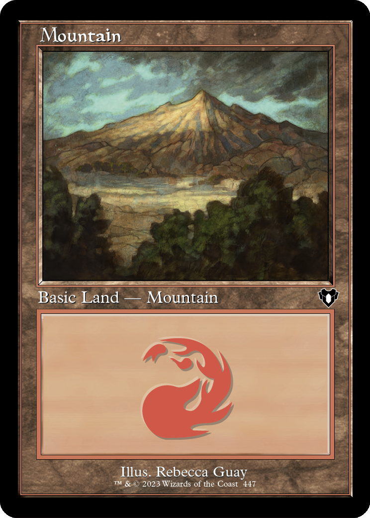 Mountain (CMM-447) (Retro Frame) [Commander Masters]