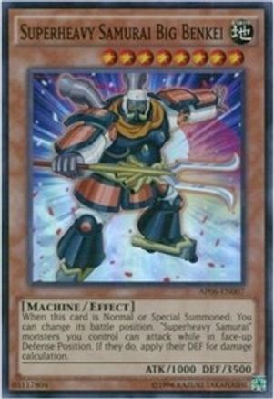 Superheavy Samurai Big Benkei (Super Rare) (AP06-EN007) - Astral Pack 6 Unlimited