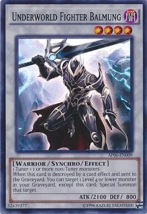 Underworld Fighter Balmung (Super Rare) (AP06-EN009) - Astral Pack 6 Unlimited
