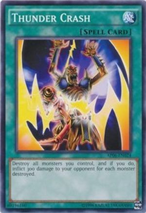 Thunder Crash (Common) (AP06-EN024) - Astral Pack 6 Unlimited