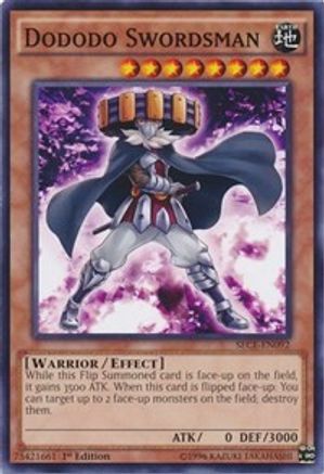 Dododo Swordsman (Common) (SECE-EN092) - Secrets of Eternity 1st Edition