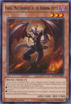 Farfa, Malebranche of the Burning Abyss (Rare) (SECE-EN082) - Secrets of Eternity Unlimited
