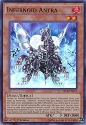 Infernoid Antra (Super Rare) (SECE-EN013) - Secrets of Eternity 1st Edition