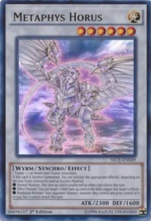 Metaphys Horus (Ultra Rare) (SECE-EN049) - Secrets of Eternity 1st Edition