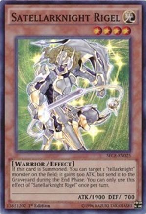 Satellarknight Rigel (Super Rare) (SECE-EN025) - Secrets of Eternity Unlimited