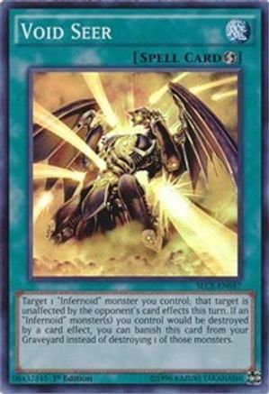 Void Seer (Super Rare) (SECE-EN057) - Secrets of Eternity 1st Edition