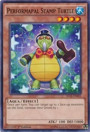 Performapal Stamp Turtle (Common) (SECE-EN005) - Secrets of Eternity 1st Edition