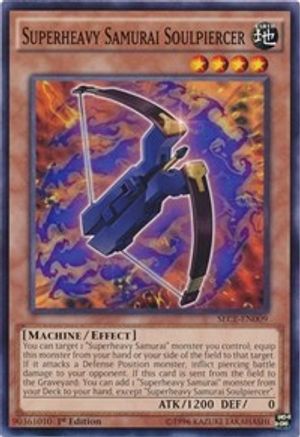 Superheavy Samurai Soulpiercer (Common) (SECE-EN009) - Secrets of Eternity Unlimited