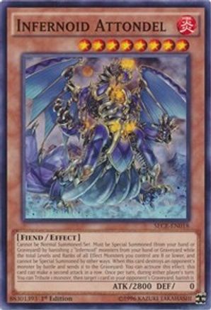 Infernoid Attondel (Common) (SECE-EN018) - Secrets of Eternity 1st Edition