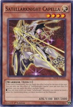 Satellarknight Capella (Common) (SECE-EN024) - Secrets of Eternity 1st Edition