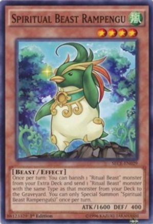 Spiritual Beast Rampengu (Common) (SECE-EN029) - Secrets of Eternity 1st Edition