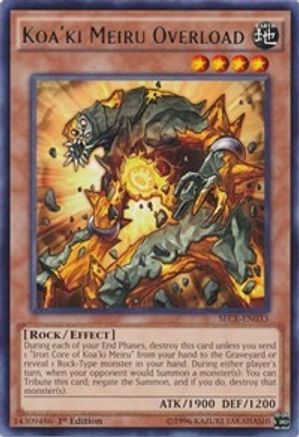 Koa'ki Meiru Overload (Rare) (SECE-EN033) - Secrets of Eternity 1st Edition