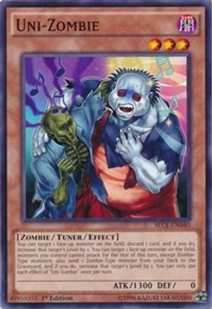 Uni-Zombie (Common) (SECE-EN040) - Secrets of Eternity 1st Edition