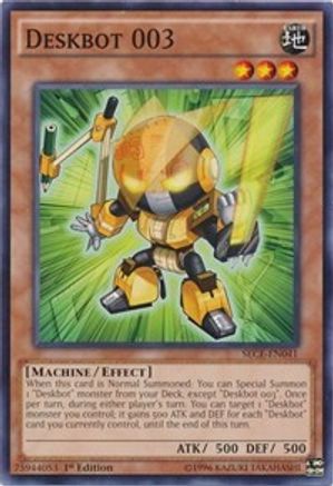 Deskbot 003 (Common) (SECE-EN041) - Secrets of Eternity 1st Edition