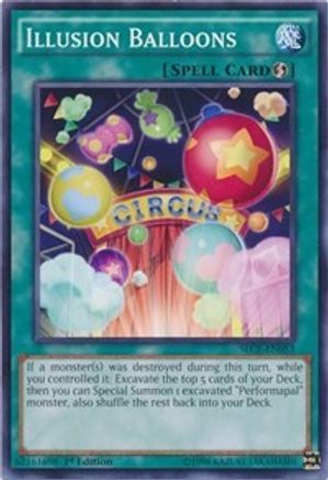 Illusion Balloons (Common) (SECE-EN053) - Secrets of Eternity Unlimited