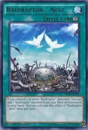 Raidraptor - Nest (Rare) (SECE-EN054) - Secrets of Eternity 1st Edition