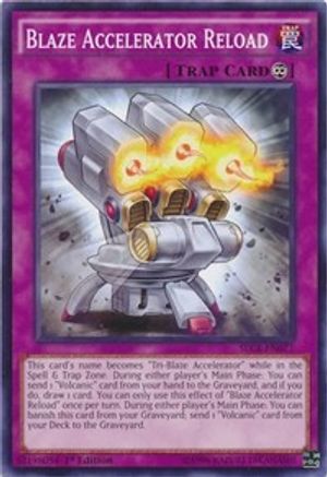 Blaze Accelerator Reload (Common) (SECE-EN077) - Secrets of Eternity 1st Edition