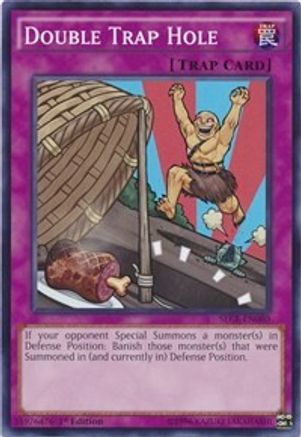 Double Trap Hole (Common) (SECE-EN080) - Secrets of Eternity 1st Edition