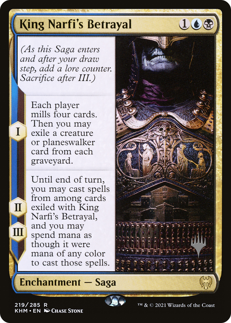 King Narfi's Betrayal (PPKHM-219) [Promo Pack: Kaldheim Promos]