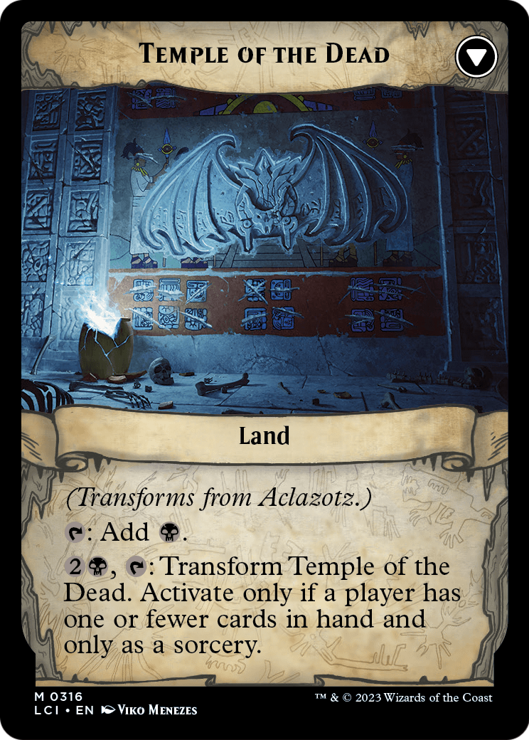 Aclazotz, Deepest Betrayal (Showcase) (LCI-316) [The Lost Caverns of Ixalan] Foil