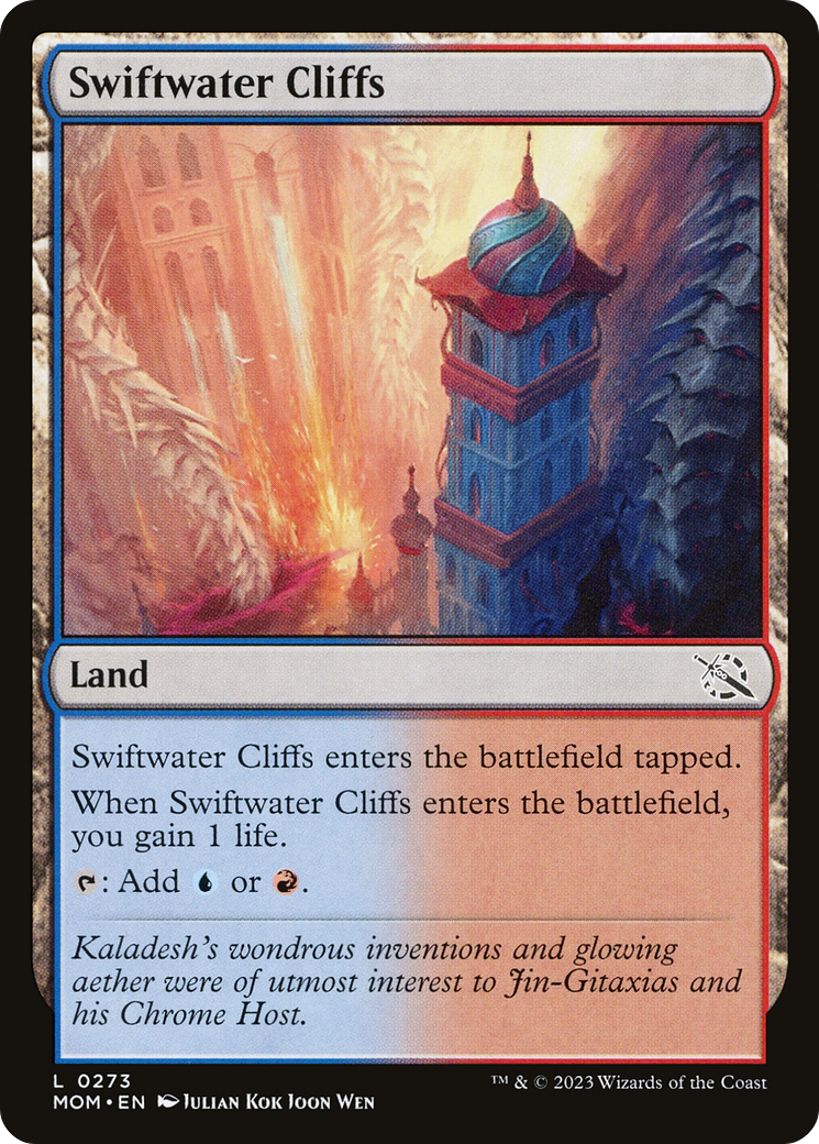 Swiftwater Cliffs (MOM-273) [March of the Machine] Foil