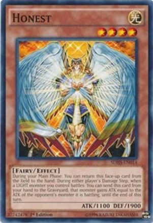 Honest (Common) (SDHS-EN014) - Structure Deck: HERO Strike 1st Edition
