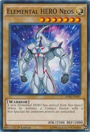 Elemental HERO Neos (Common) (SDHS-EN007) - Structure Deck: HERO Strike 1st Edition