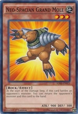 Neo-Spacian Grand Mole (Common) (SDHS-EN013) - Structure Deck: HERO Strike Unlimited