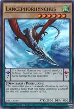Lancephorhynchus (SE) (Super Rare) (NECH-ENS01) - The New Challengers Limited