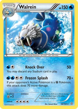 Walrein (048/160) [XY  Primal Clash] - Rare