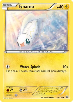 Tynamo (62/160) [XY  Primal Clash] - Common