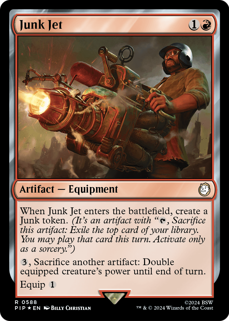 Junk Jet (Surge Foil) (PIP-588) [Fallout] Foil