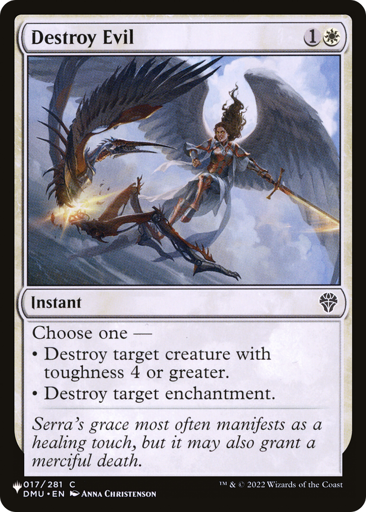 Destroy Evil (LIST-017/281) [The List]