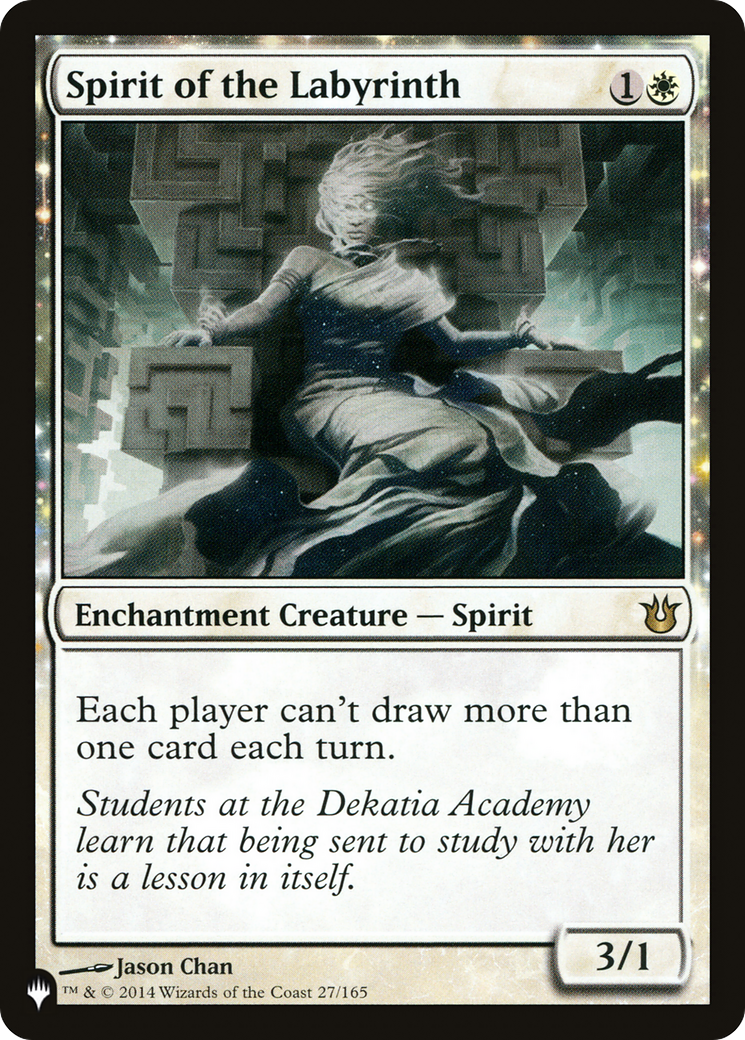 Spirit of the Labyrinth (LIST-27/165) [The List]
