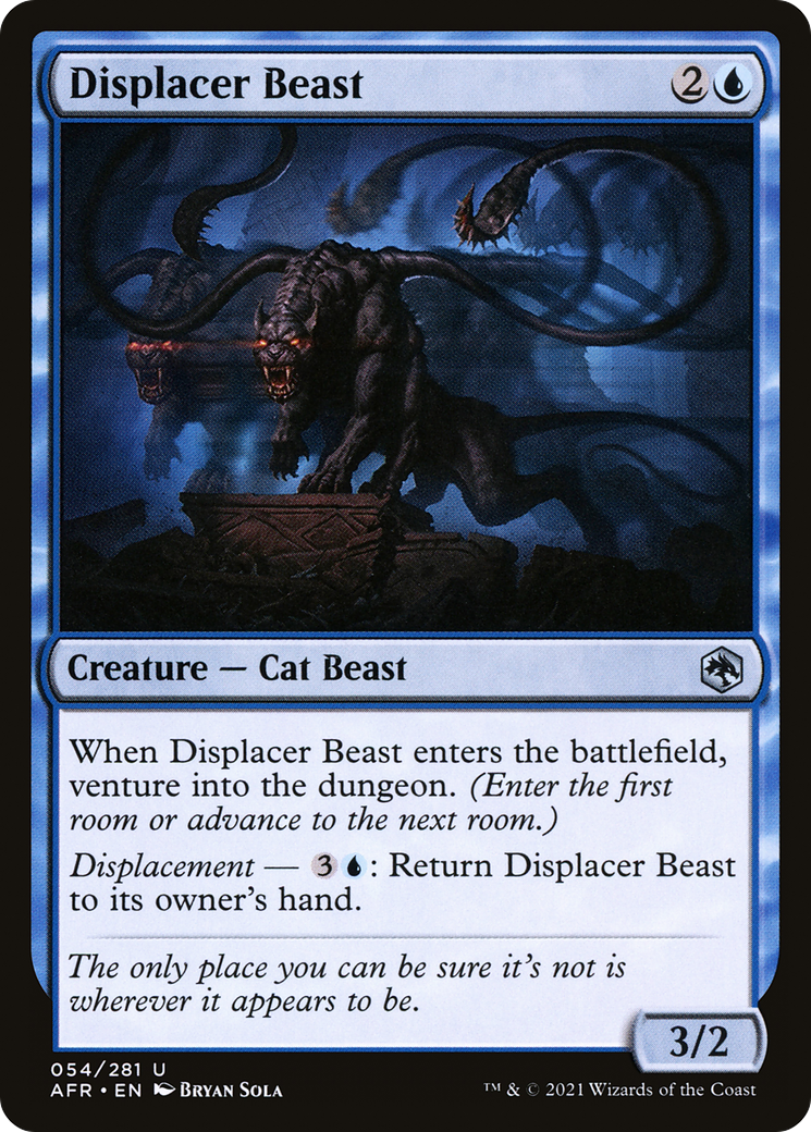 Displacer Beast - Foil [Adventures in the Forgotten Realms]