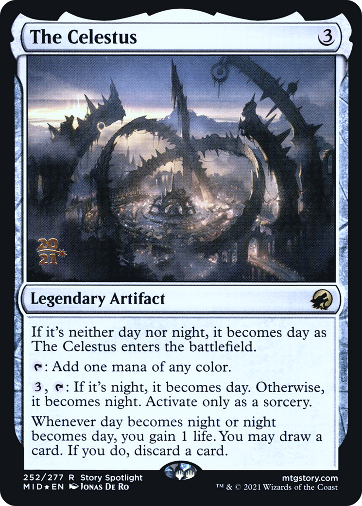 The Celestus (PRE-252) [Innistrad: Midnight Hunt Promos] Foil