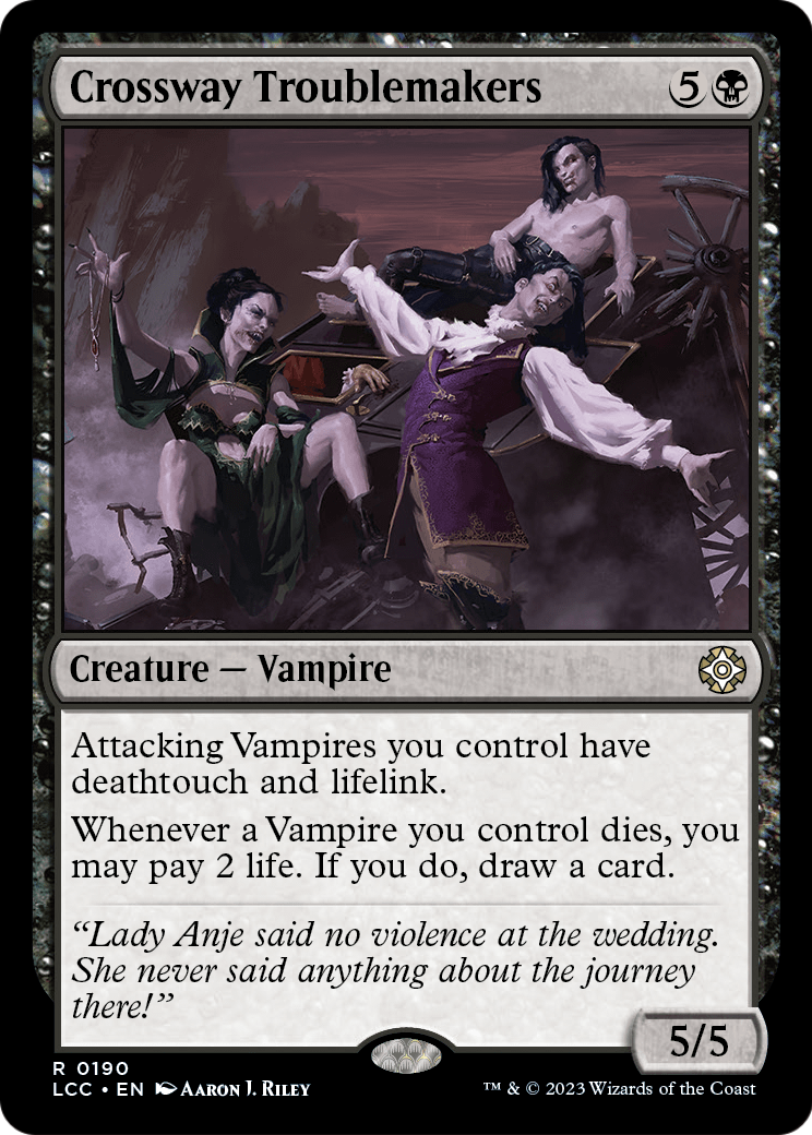Crossway Troublemakers [Commander: The Lost Caverns of Ixalan]