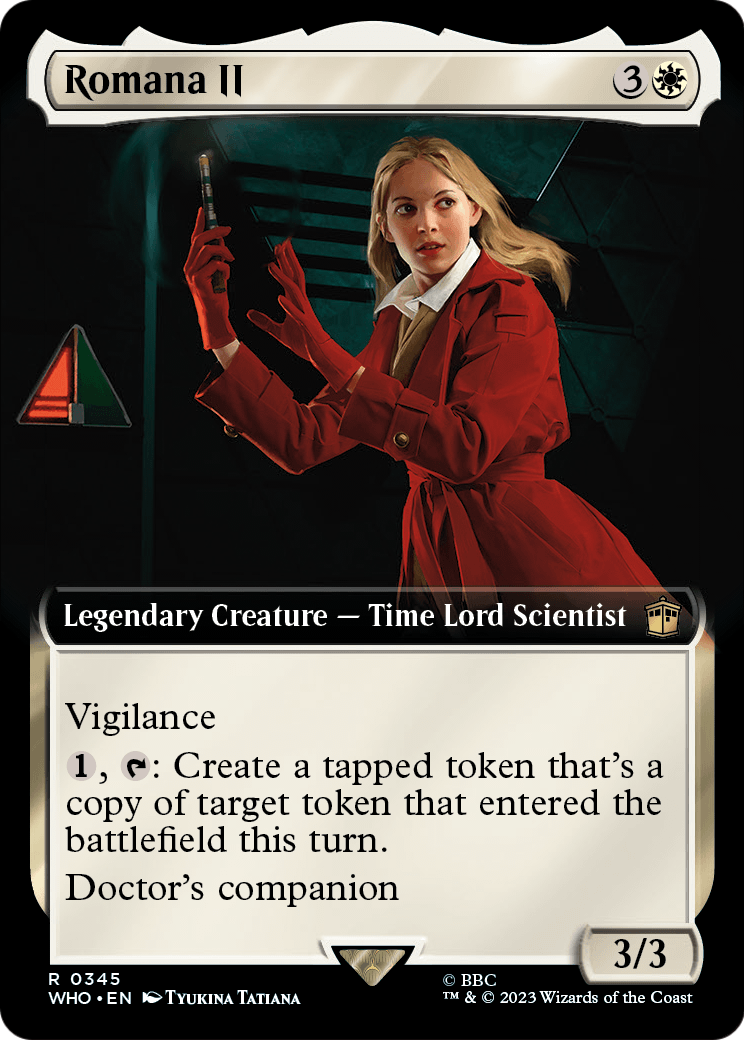 Romana II (Extended Art) (WHO-345) [Doctor Who] Foil
