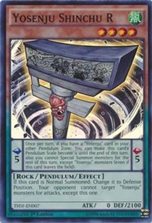 Yosenju Shinchu R (Super Rare) (THSF-EN007) - The Secret Forces Unlimited