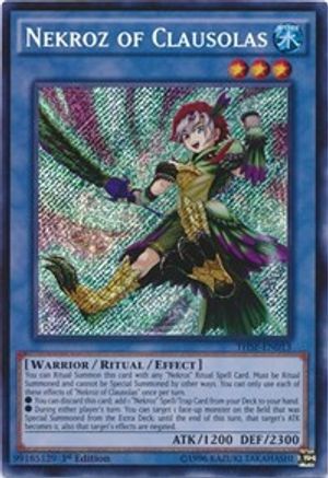 Nekroz of Clausolas (Secret Rare) (THSF-EN013) - The Secret Forces Unlimited