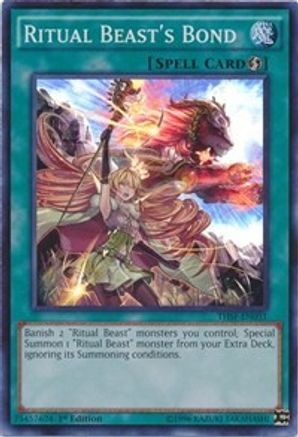 Ritual Beast's Bond (Super Rare) (THSF-EN031) - The Secret Forces Unlimited