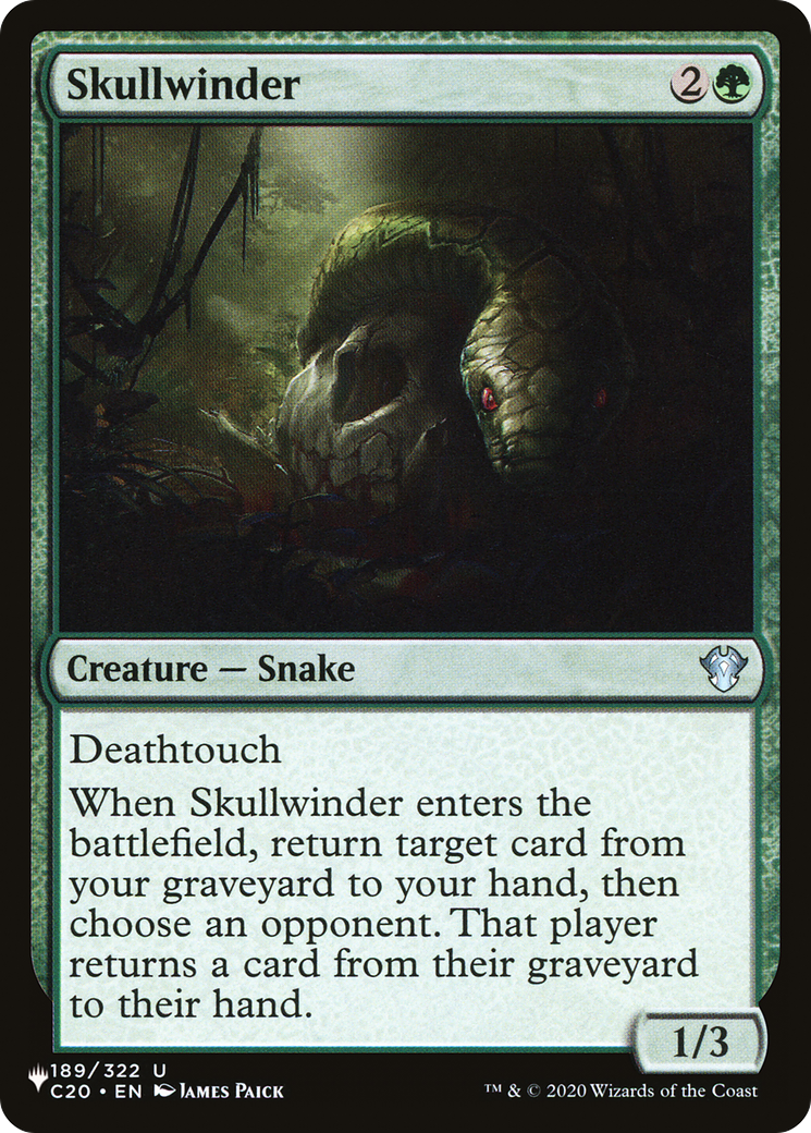 Skullwinder (LIST-189/322) [The List]