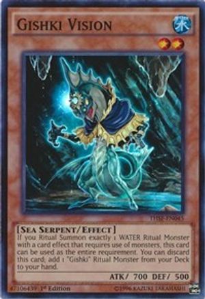 Gishki Vision (Super Rare) (THSF-EN045) - The Secret Forces Unlimited