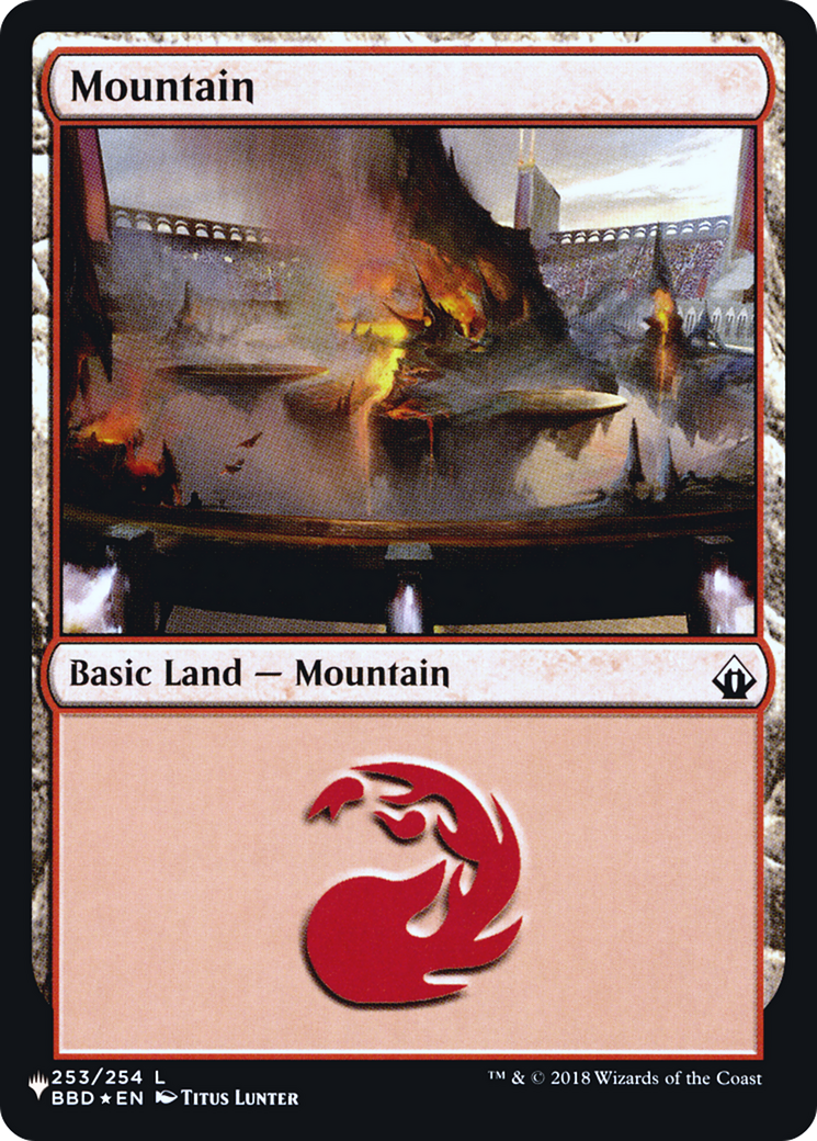 Mountain (BBD) (LIST-253) [The List] Foil