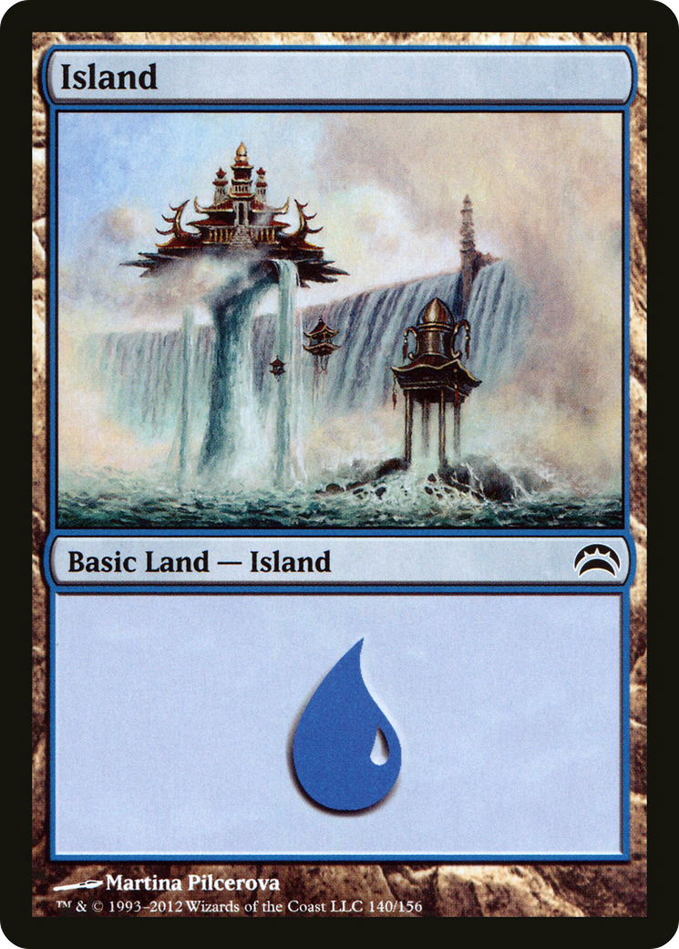 Island (PC2-140) [Planechase 2012] Foil