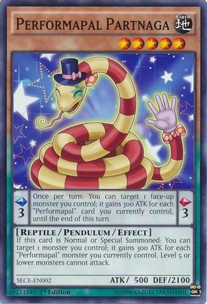 Performapal Partnaga (Common) (SECE-EN002) - Secrets of Eternity Unlimited