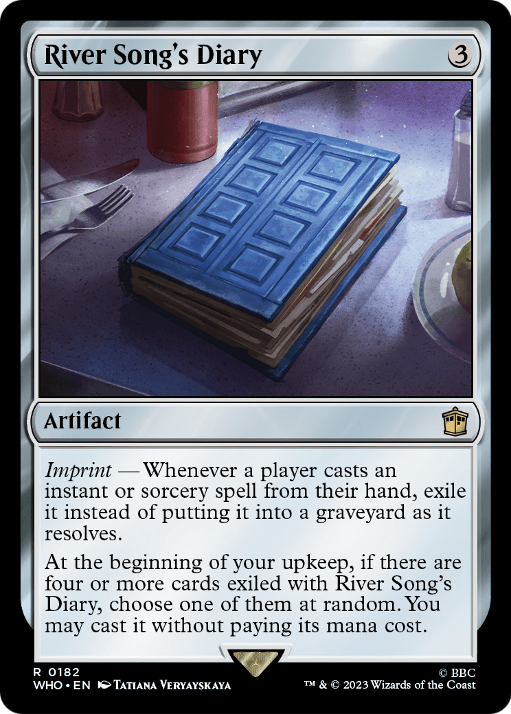 River Song's Diary (WHO-182) [Doctor Who] Foil