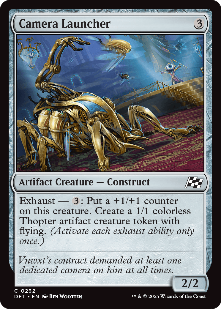 Camera Launcher (DFT-232) [Aetherdrift]